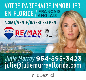 Publicite pour Julie Murray - agent immobilier en Floride